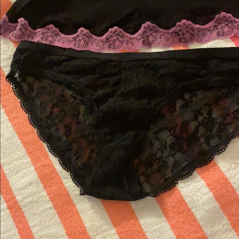 VS Sexy little things Black lingerie set SM - Picture 8 of 10